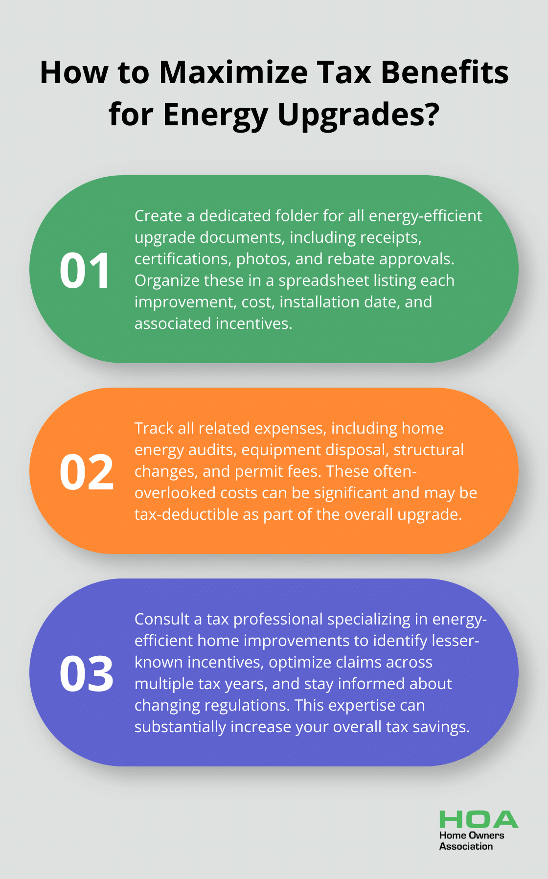 Infographic: How to Maximize Tax Benefits for Energy Upgrades?