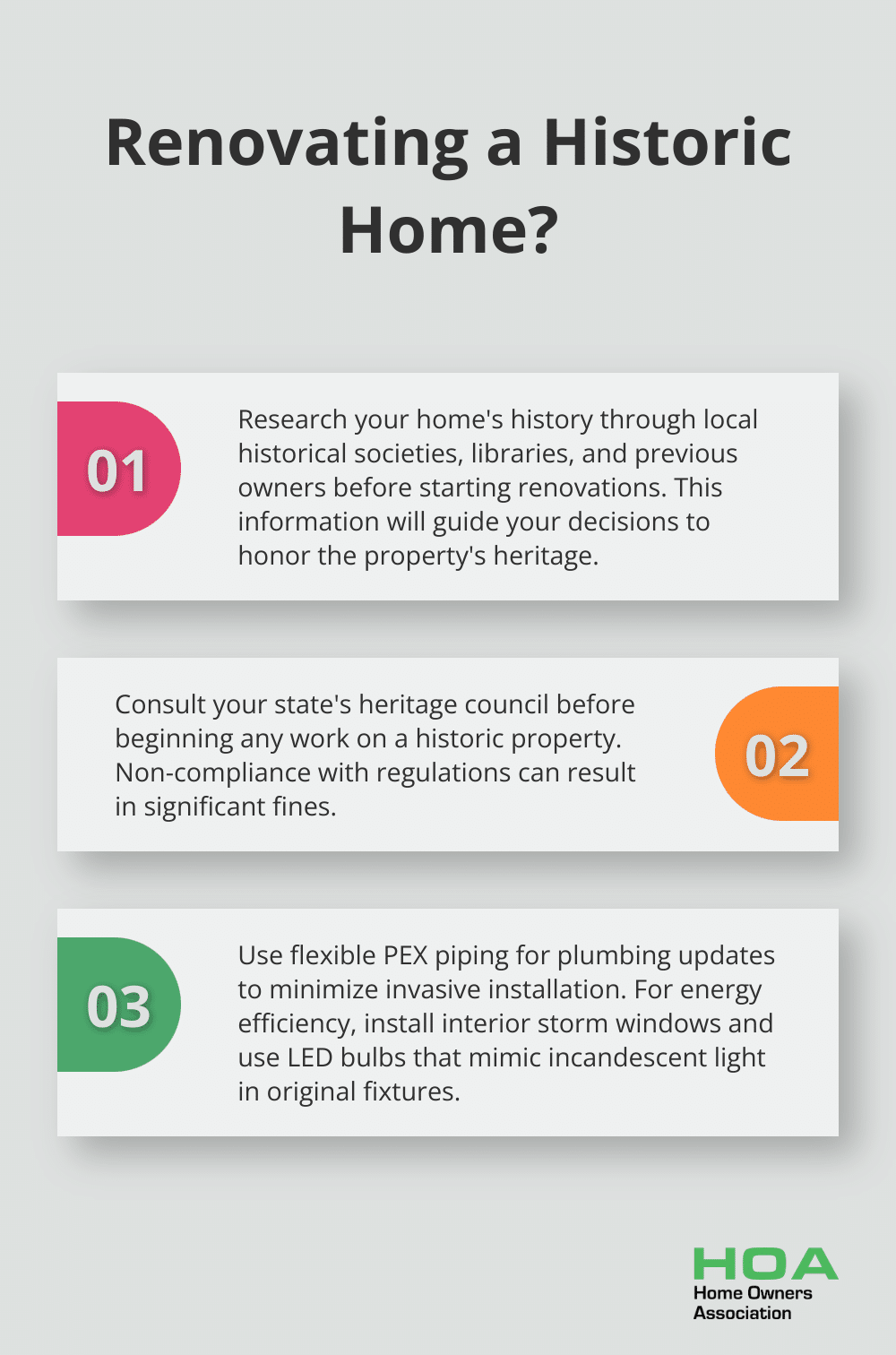 Infographic: Renovating a Historic Home?