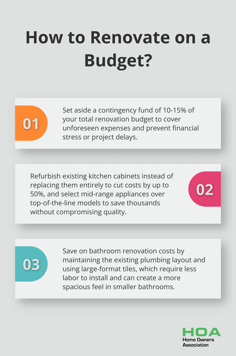 Infographic: How to Renovate on a Budget?