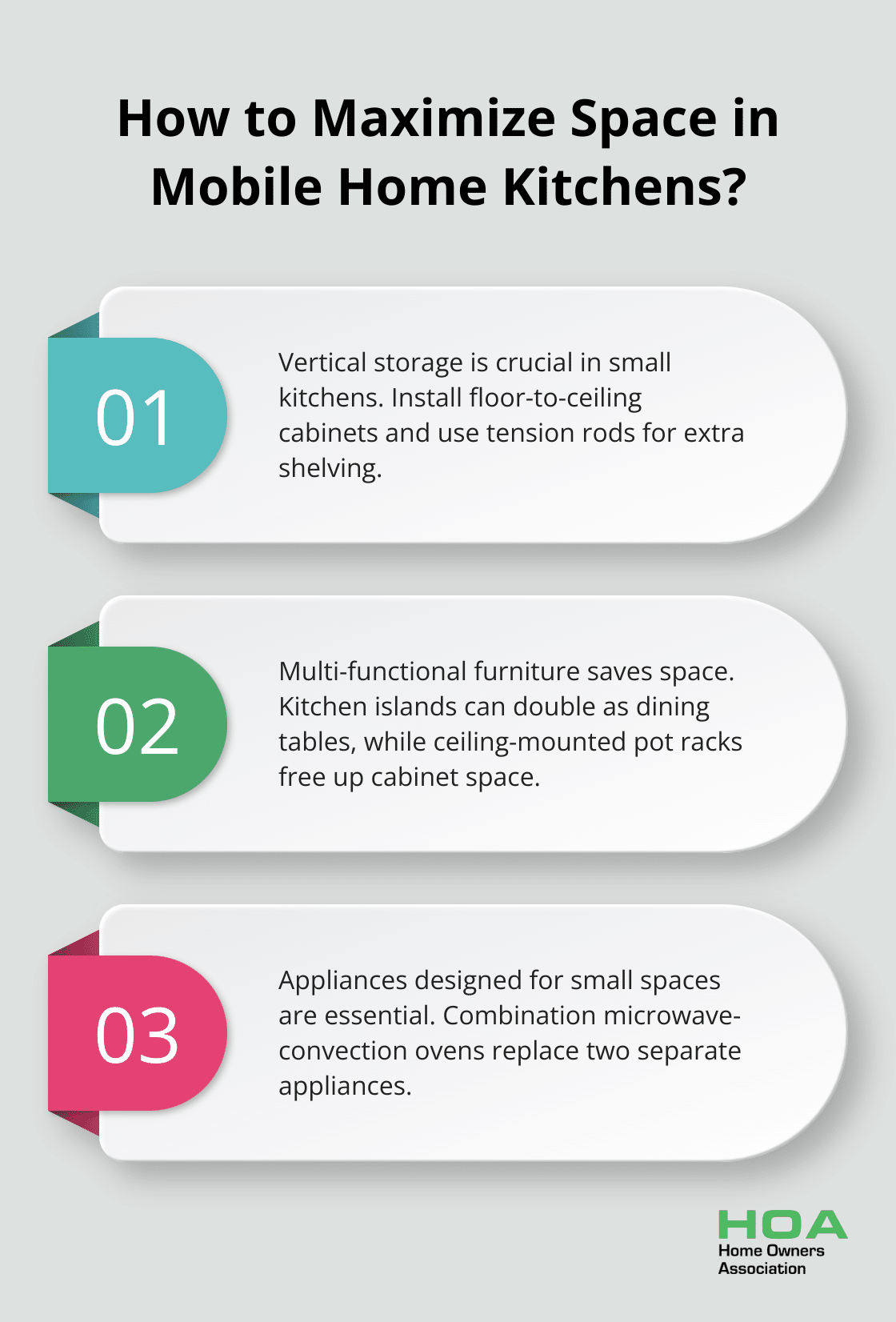 Infographic: How to Maximize Space in Mobile Home Kitchens? - mobile home kitchen renovation