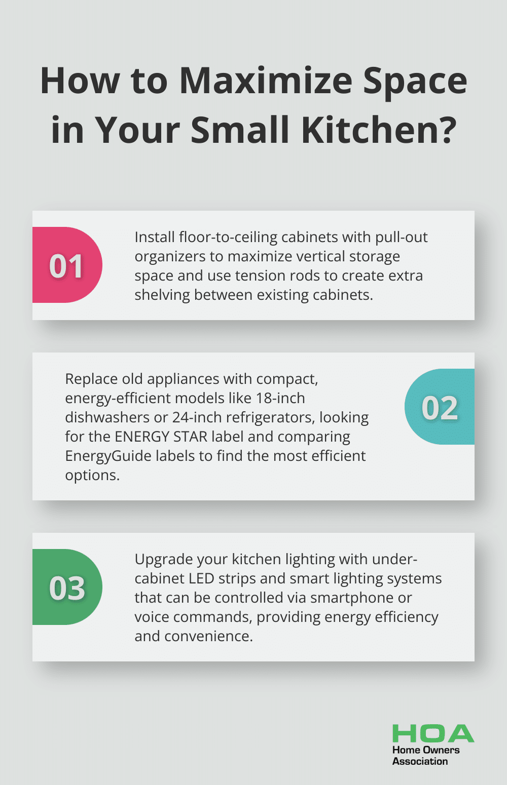 Infographic: How to Maximize Space in Your Small Kitchen? - mobile home kitchen renovation