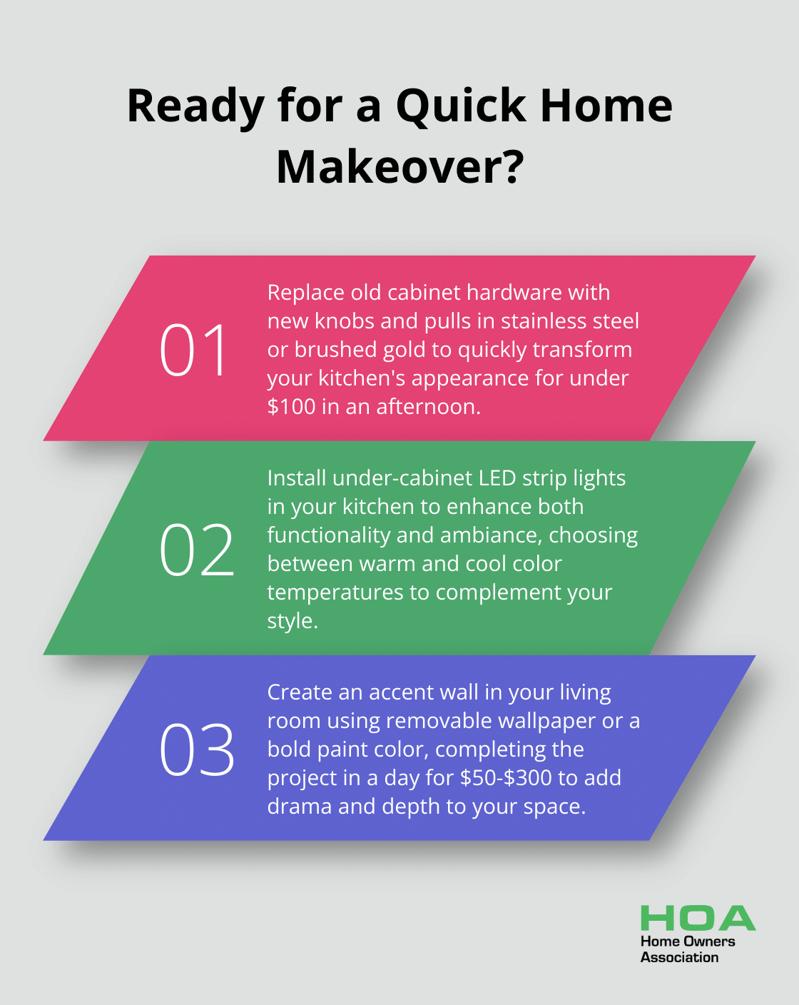 Infographic: Ready for a Quick Home Makeover? - small home renovation ideas