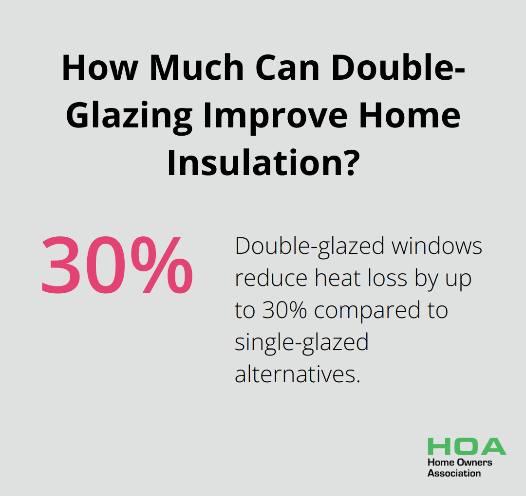 Infographic: How Much Can Double-Glazing Improve Home Insulation? - home builder tips