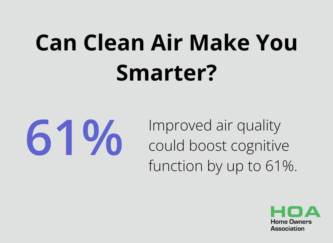 Infographic: Can Clean Air Make You Smarter? - tips working from home